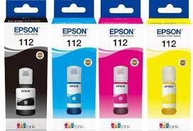 Чернила для принтера Epson EcoTank L6580, L6570, L6550, L11160, L15160, L15150, (112)